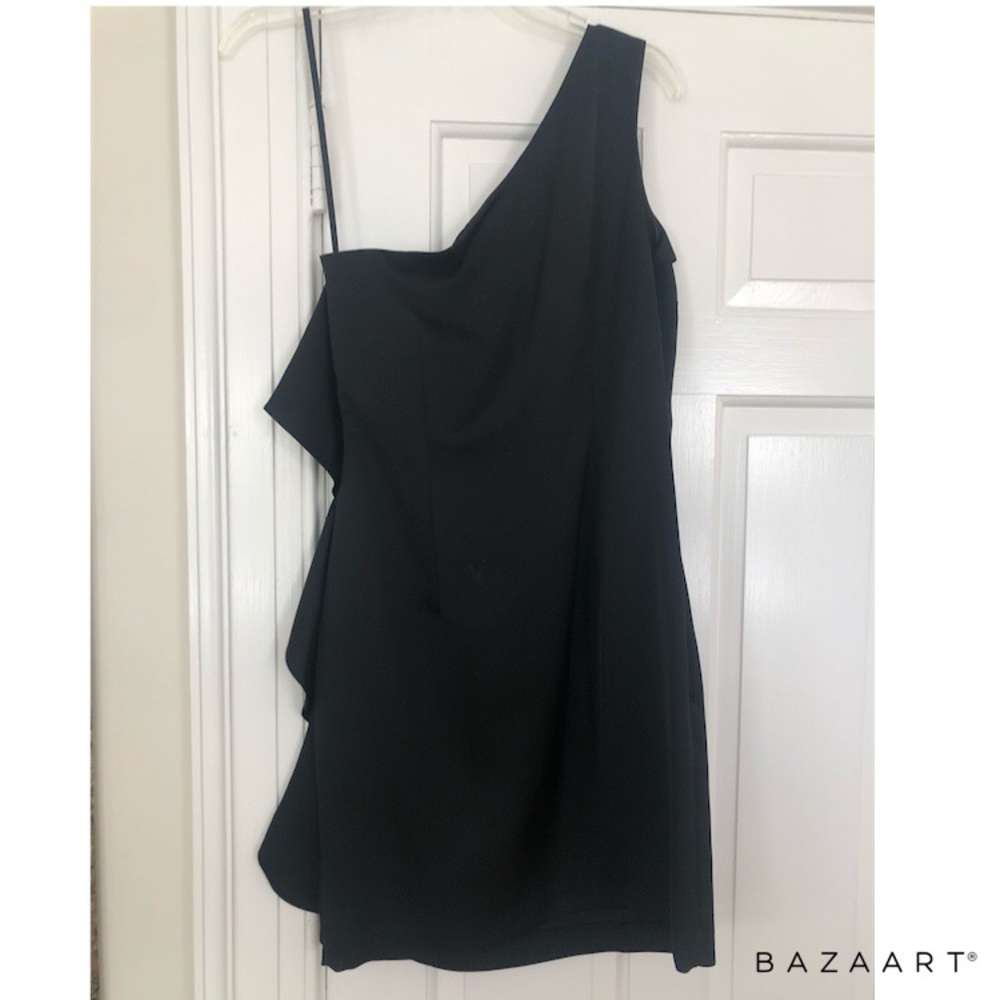 Black Silk Nine West Dress Size 4